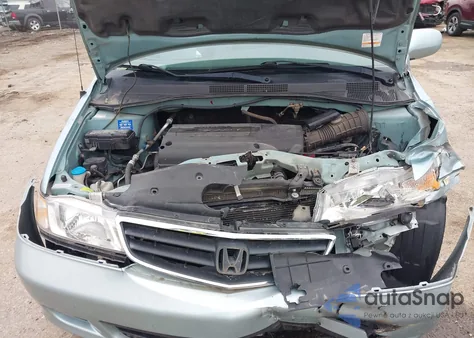 2002 Honda Odyssey Ex from USA, damaged, VIN 2HKRL18662H587193